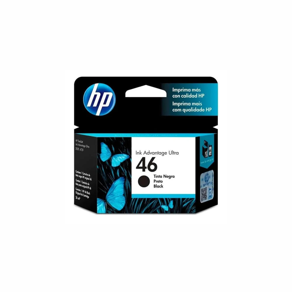 Cartucho hp 46 Negro Original