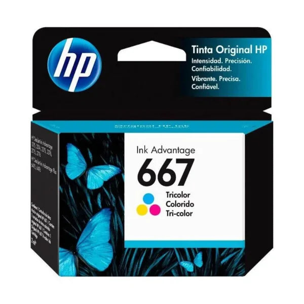 Cartucho hp 667 Color Original