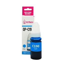 Botella de Tinta Genérica Canon GI-190 – Cyan
