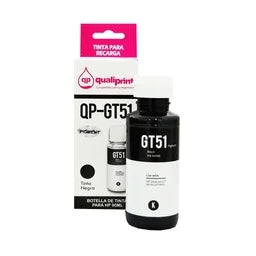 Botella de Tinta Genérica HP GT51-53 – Negra