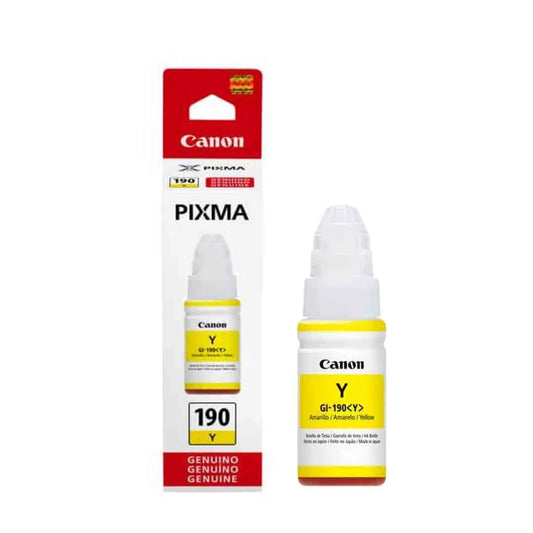 Botella de Tinta Original Canon GI-190 – Yellow
