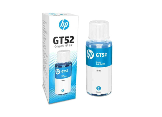 Botella de Tinta Original HP GT52 – Cyan