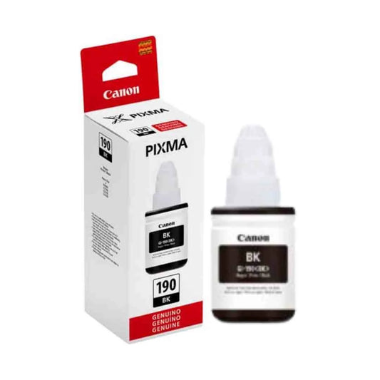 Botella de Tinta Original Canon GI-190 – Negra