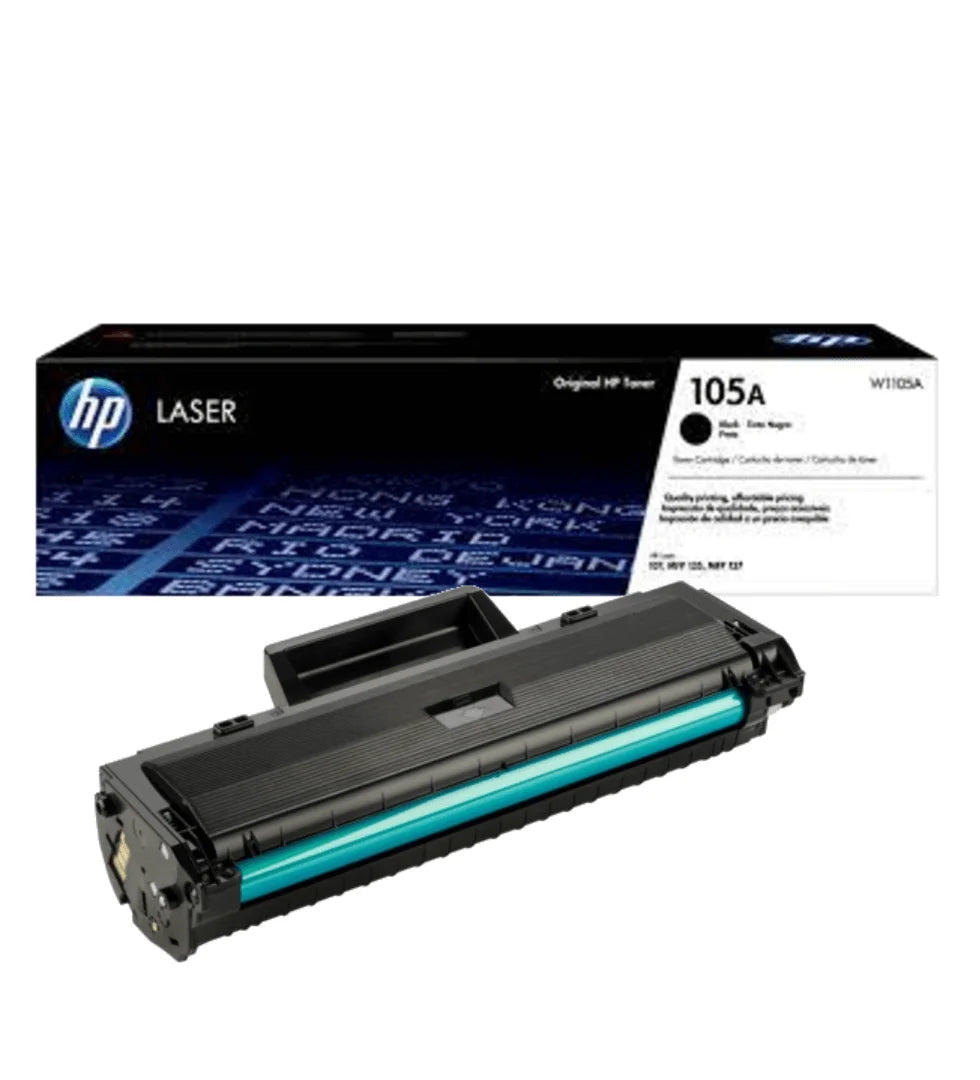 Tóner HP 105A Original Negro (W1105A) Laser