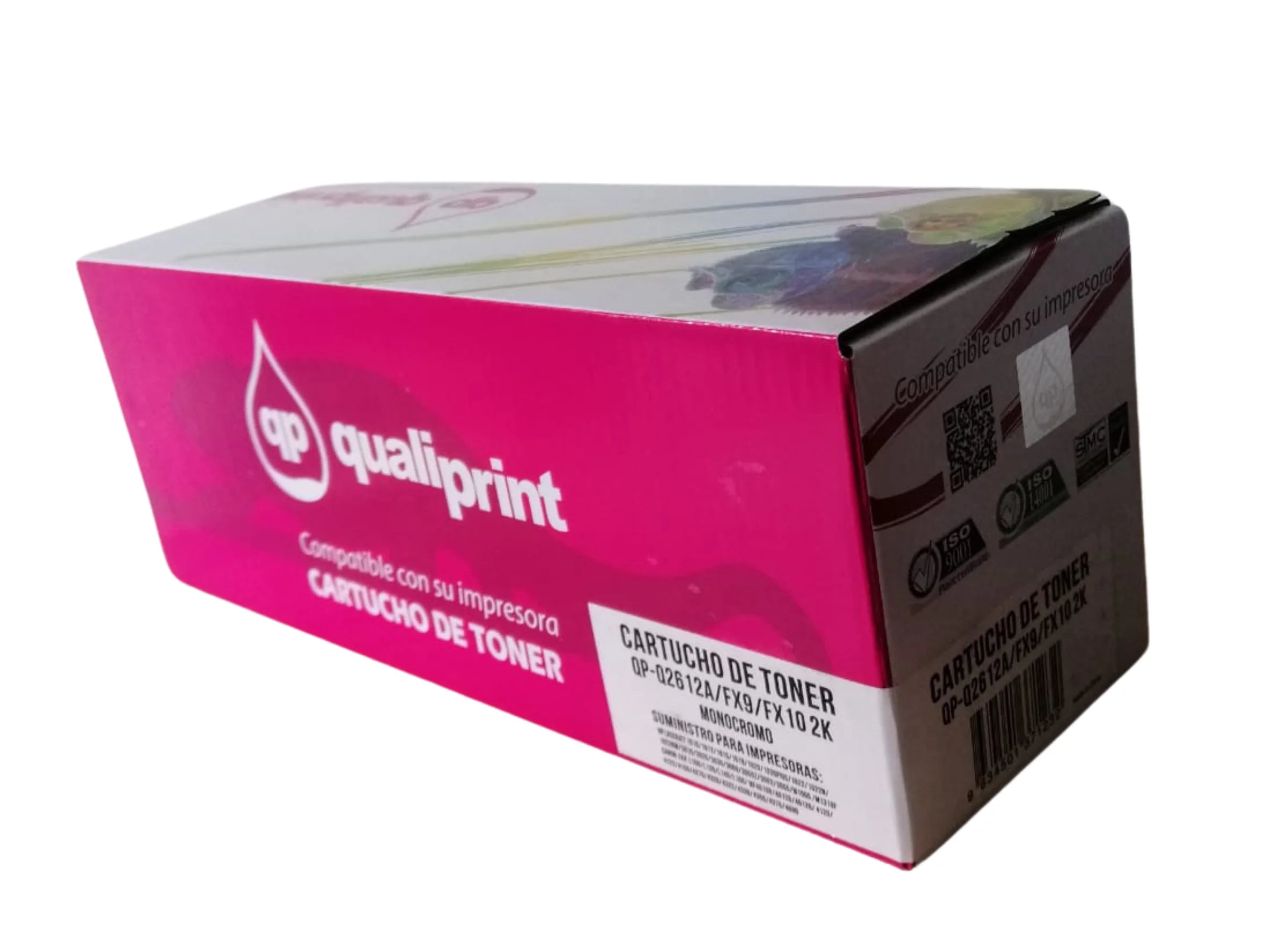 Tóner HP 12A Genérico Negro (Q2612A) LaserJet 1010 1020 3050