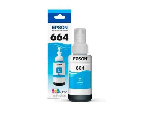 Botella de Tinta Original Epson 664 – Cyan
