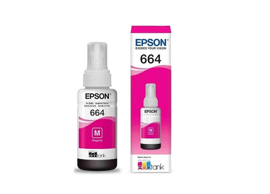 Botella de Tinta Original Epson 664 – Magenta