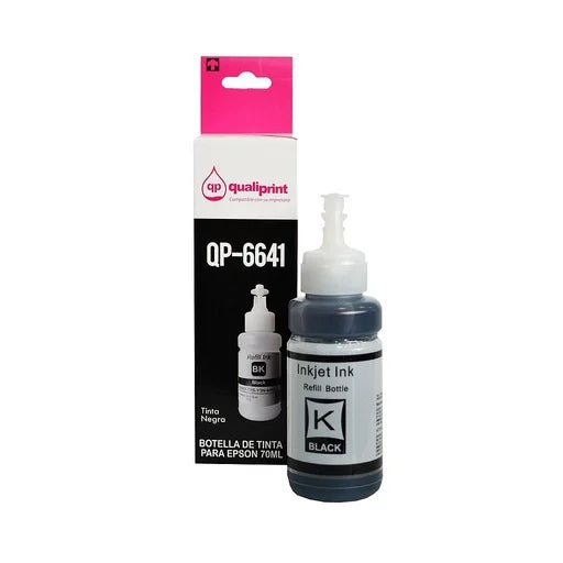 Botella de Tinta Genérica Epson 664 – Negra